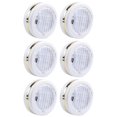 thumbnail image 1 of ILJNDTGBE Remote Control Atmosphere Light Holiday Party Colorful Pat Light Battery RGB Night Light 6pc Bright Night Lights Plug into Wall Small Motion Light Baby Nightlight, 1 of 8