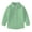 Green, variant on Boys Girls Casual Long Sleeve Button Down Shirt Kids Solid Color Comfort Top Pocket Detail Uniform Style Ages 6M-8Y Breathable Polyester