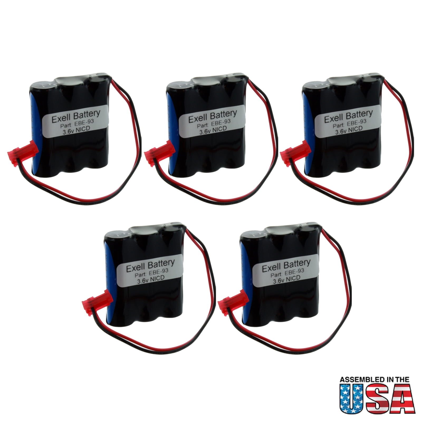 5pc Emergency Lighting Battery Fits SureLites 026148 26148 LPX70RWH