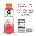 thumbnail image 2 of Gatorade Fit Electrolyte Beverage, Healthy Real Hydration, Watermelon Strawberry, 16.9.oz Bottles (12 Pack), 2 of 3