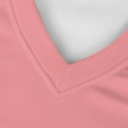 thumbnail image 4 of Women's Casual Long Sleeve V-Neck Cropped Sweatshirt Loose Fit Pullover Top for Workout and Everyday Wear, 4 of 4