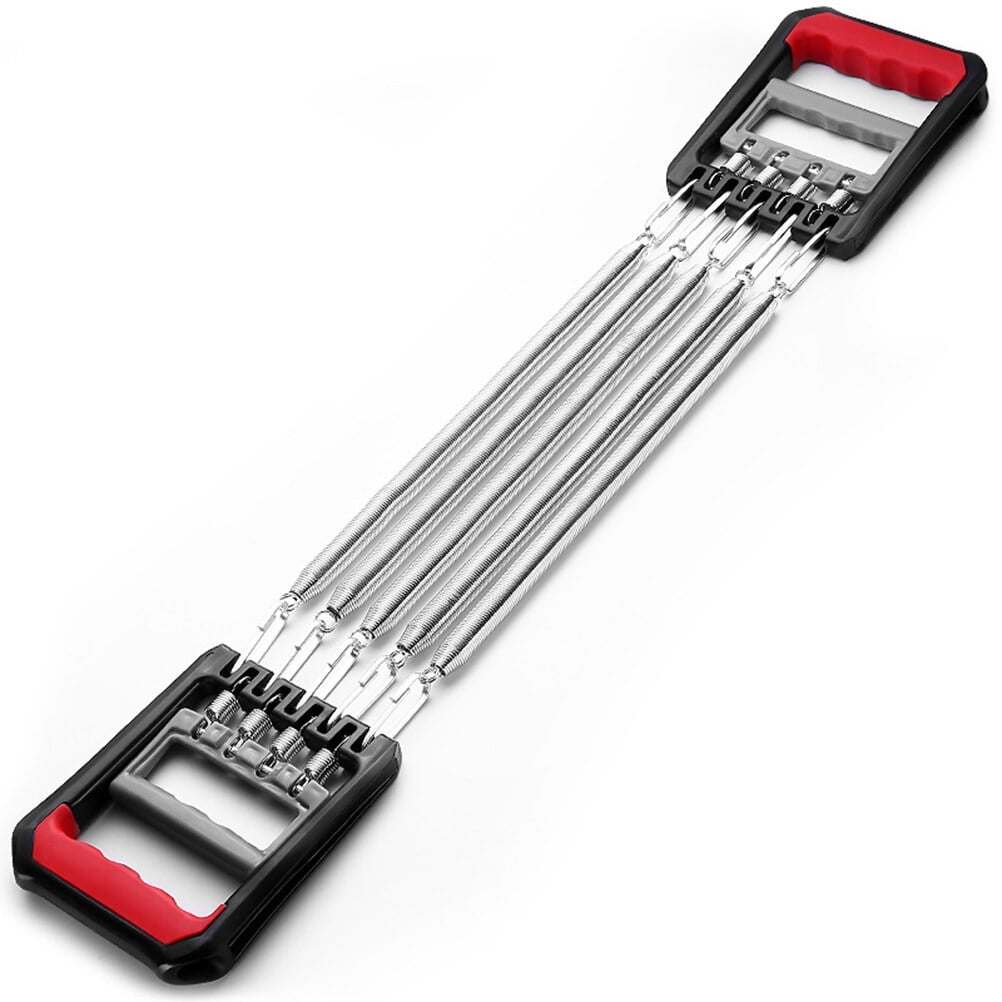 Adults Chest Expander Detachable Spring Steel Exerciser Fitness Exercise Puller Portable Muscle Training Equipments Stre