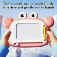 thumbnail image 5 of Magnetic Drawing Board Toddler Toys, Cute Crab Erasable Doodle Sketching Writing Pad, Educational Learning Kids Toys(Blue, 10.9 x 7.9 in), 5 of 7