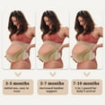 thumbnail image 4 of Unique Bargains Pregnancy Belly Band Breathable Support Brace Medium Flesh Color, 4 of 7