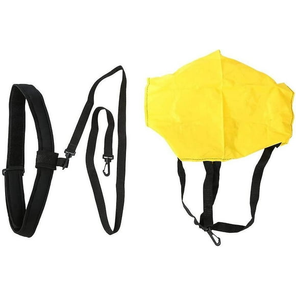 Swim Parachute,swimming Strength Training Resistance Belt Swim Training Exerciser Belt With Drag Parachute For Adults Children