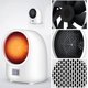 thumbnail image 4 of Mini calentador de ventilador eléctrico portátil 400W 2 velocidades 3S ventilador de calentamiento rápido calentador eléctrico doméstico, 4 of 5