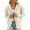 White, variant on WTOBBY Women's Fuzzy Fleece Vest Casual Oversized Warm Button Down Vest Jacket with Pockets, Soft and Cozy Vest for Relaxed and Comfortable Outfits,Army Green L