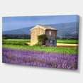 thumbnail image 2 of Maison dans le Champ de Lavande - Art Mural sur Toile Paysage, 2 of 3