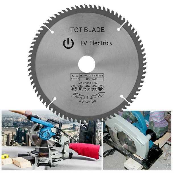 Greensen 210mm 80 Teeth Bore Diameter 30mm Circular Saw Blade with