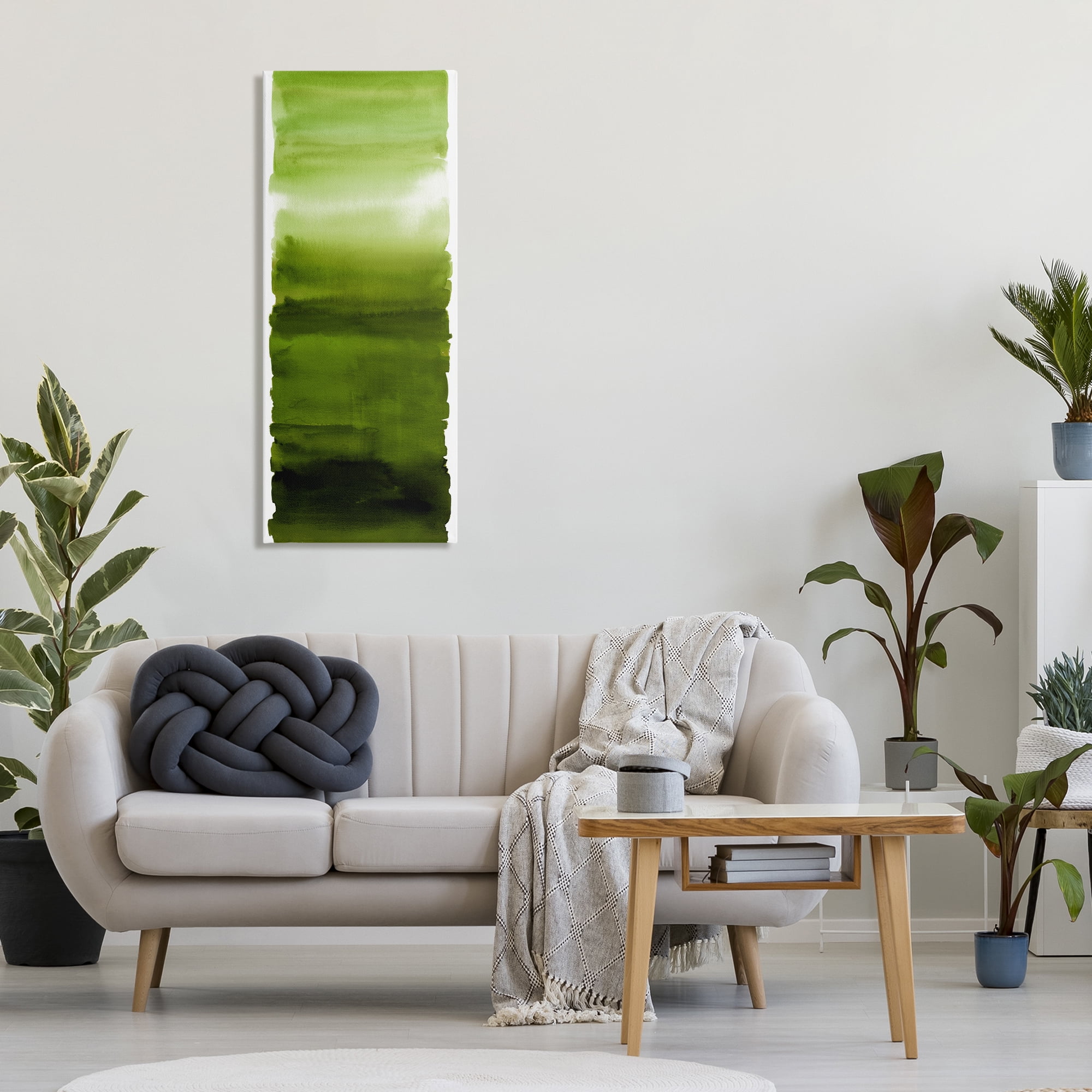 Stupell Industries Green Blend Gradient Canvas Wall Art, design by Allie Corbin