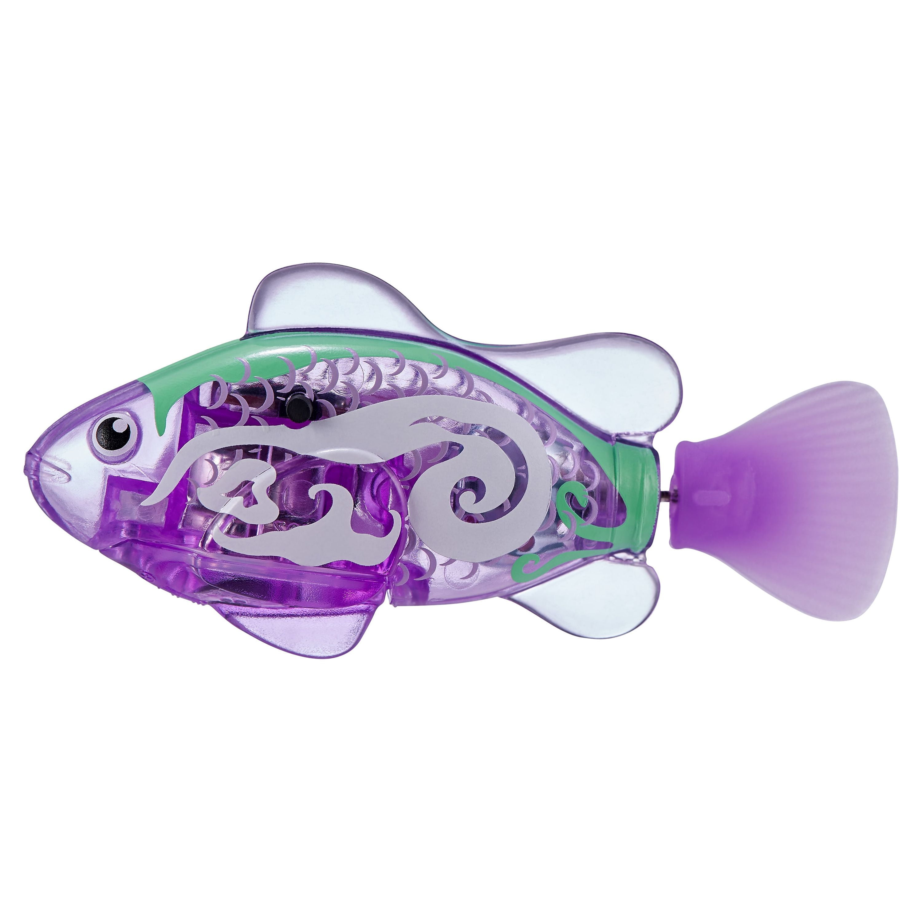 ZURU Robo Alive Electronic Interactive Robotic Fish Swimming Toy Blue Walmart