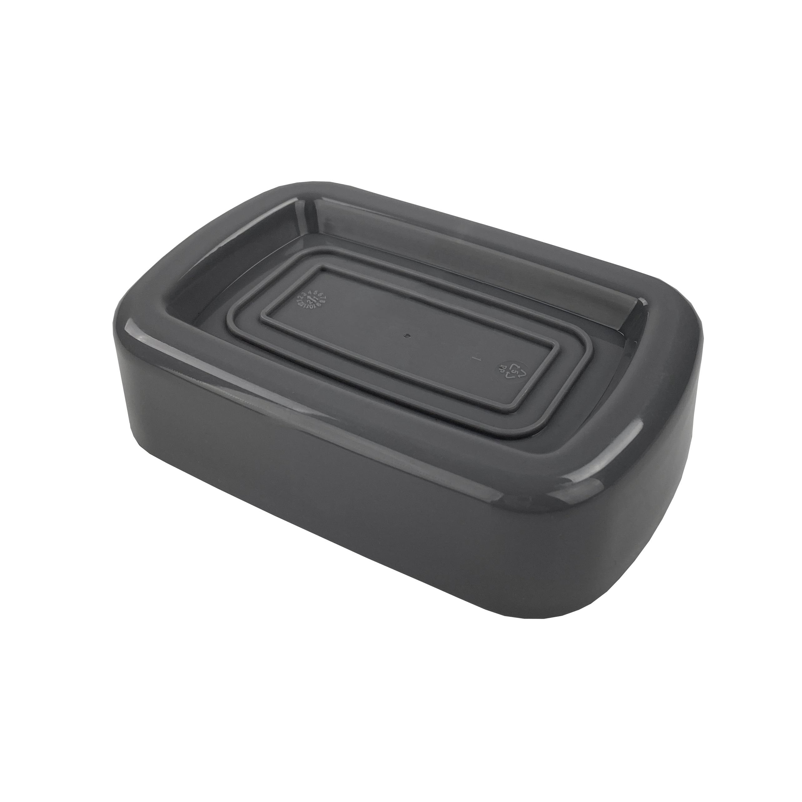 Mainstays Modern 4 Piece Solid Print Plastic Bath Accessories Set, Silver, All Ages