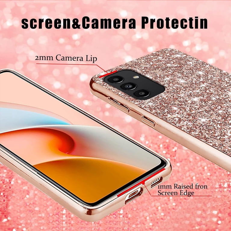 Compatible with Samsung Galaxy A54 Case Glitter, Ultra Slim Sparkly Samsung A54 Phone Case Cute with Silicone Shockproof Protective Bumper Cover for Women (Rose Gold) - Walmart.com Compatible with Samsung Galaxy A54 Case Glitter, Ultra Slim Sparkly Samsung A54 Phone Case Cute with Silicone Shockproof Protective Bumper Cover for Women (Rose Gold) - Walmart.com