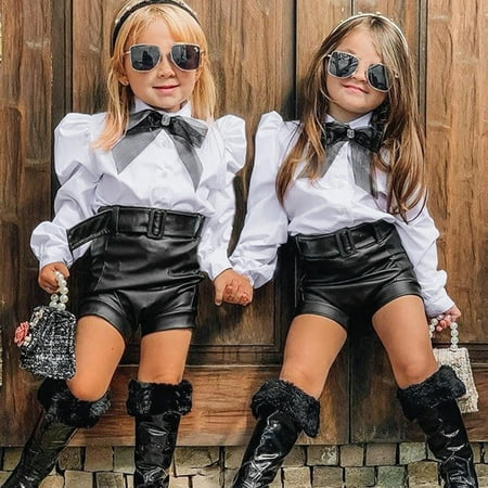

kpoplk Toddler Outfits For Girls Toddler Baby Boys St. Patrick s Day Outfits My First St. Patrick Romper Bowtie Bodysuit Suspender Shorts Clothes Set(White)
