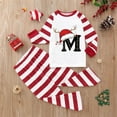 thumbnail image 2 of Siilsaa The Children’s Place Family Matching, Christmas and Holiday Pajama Sets, Cotton Red,7-8 Years, 2 of 5