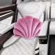thumbnail image 4 of Almohada de concha, almohadas de concha, almohada decorativa temática, almohada sólida para sofá Rosa, 4 of 8