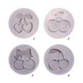 thumbnail image 2 of Ins Cherry Pendant Moulds Handmade Cherry Shape Keychain Silicone Molds For Diy, 2 of 3