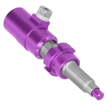 BIMZUC Recurve Bow Stabilizer Side Cushion Plunger Aluminium Alloy Archery Tools Purple 1.9 oz / 54 g