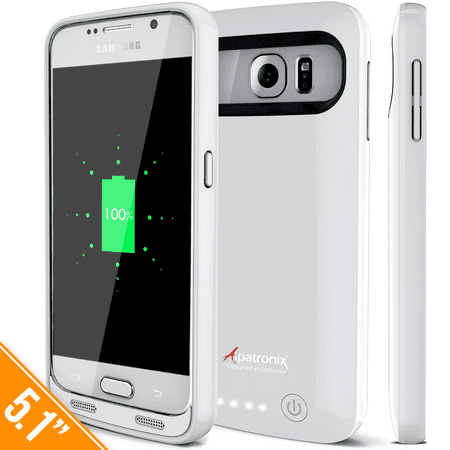Alpatronix BX410 3500mAh Samsung Galaxy S6 Portable Battery Case (Best Samsung S6 Battery Case)