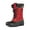 RED, variant on Women Waterproof Snow Boots Outdoor Mid Calf Lace Up Winter Warm Snow Boots US