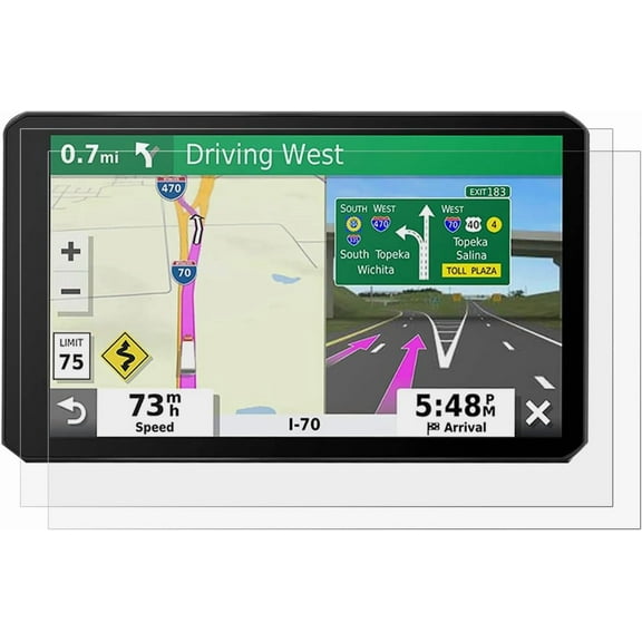 FHDFHD 2 Pack Universal Trimmable Matte Screen Protector for All Smart Navigation, Anti-Glare Anti Finger Print, Sizes: 8.07 x 7.08 inches