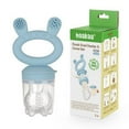 thumbnail image 4 of Haakaa Fresh Food Feeder & Cover Set - Sky Blue - Age 6+ Months, 4 of 5