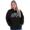thumbnail image 3 of XOMG POP Bella Musical Rainbow Women Plus Size Hoodie Brisco Brands 2X, 3 of 4