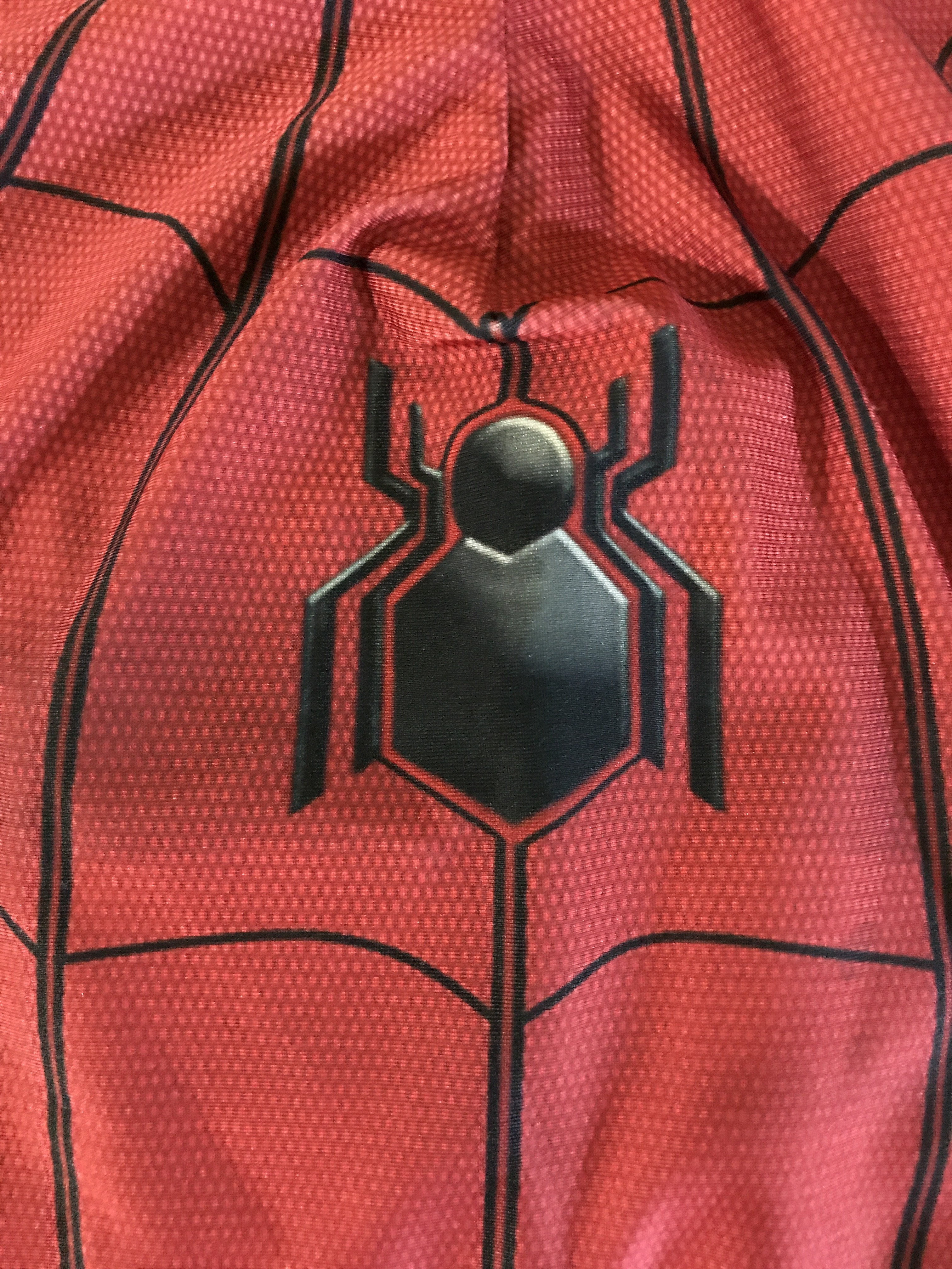 Cosplay Life Homecoming Spider Superhero Cosplay Costume Lycra Fabric Bodysuit Spandex Zentai Suit With Detached Mask and Lenses For Adult Men