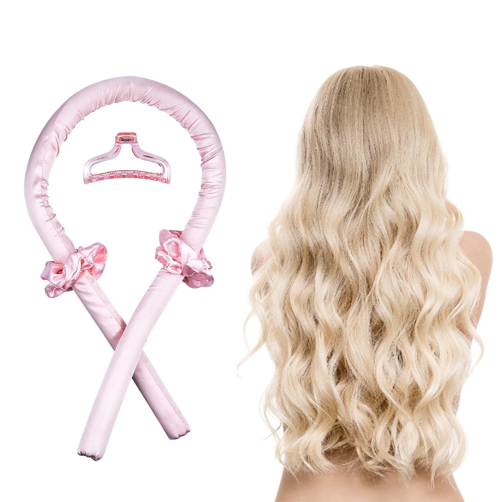 PRETTY SEE Heatless Hair Rollers Curling Rod Headband No Heat Hair Curlers Curls Silk Curling