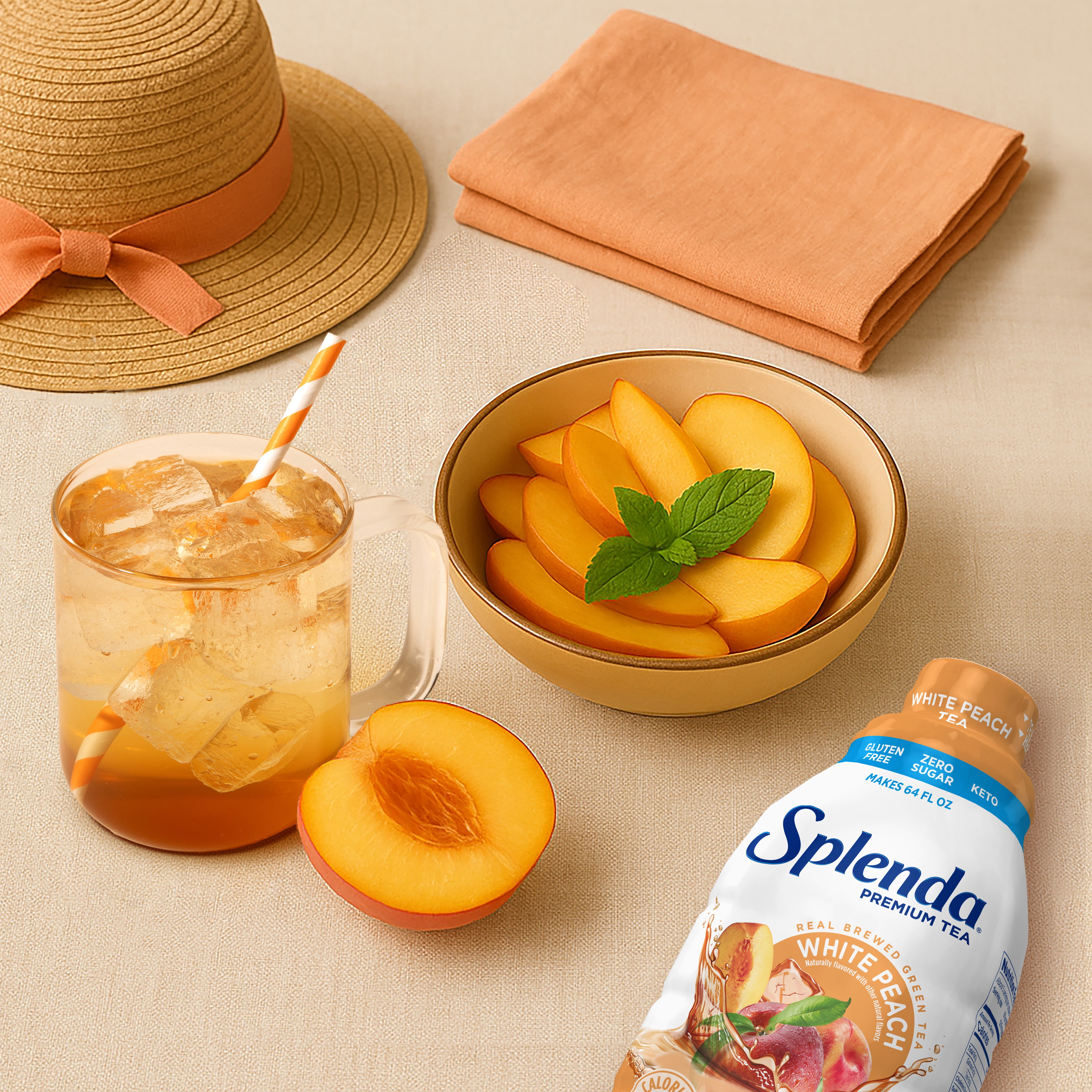 Splenda White Peach Tea Concentrate - 32oz