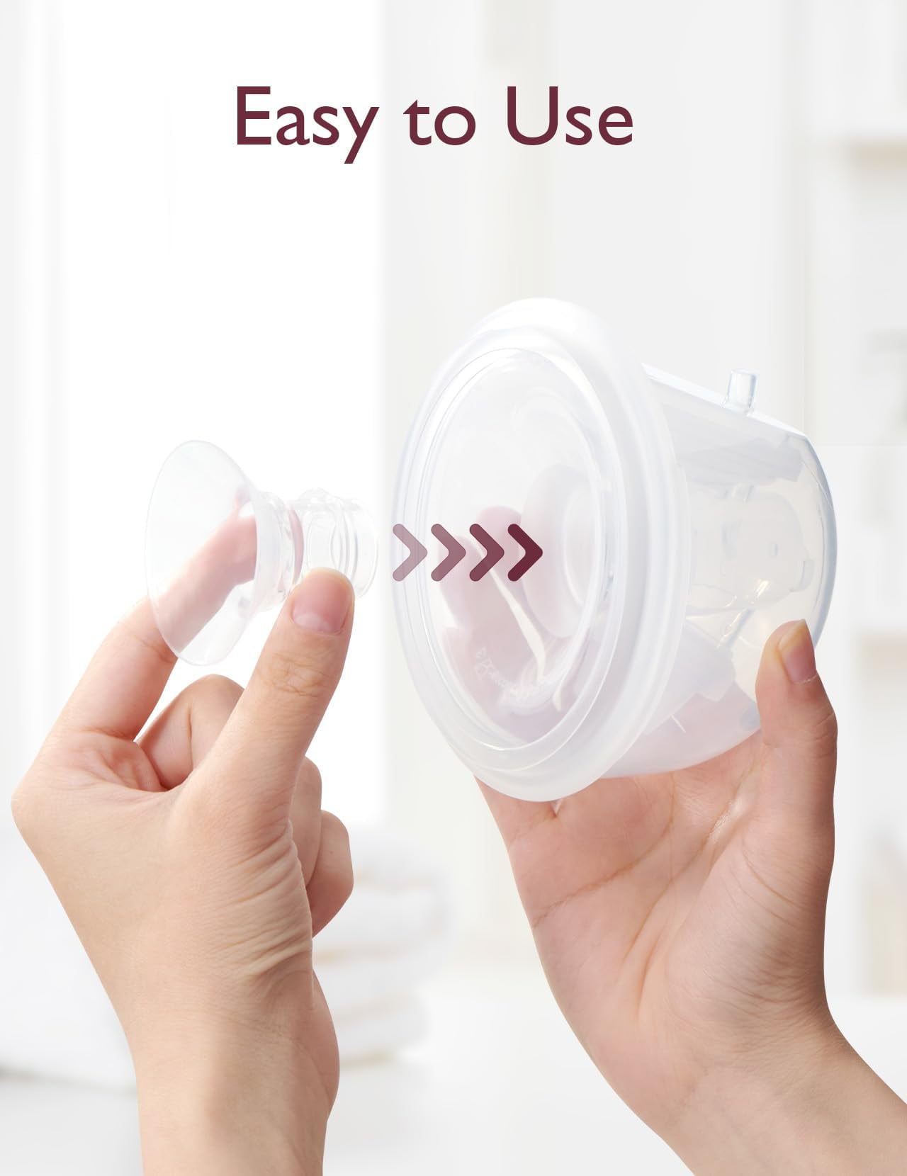8 Pcs 17mm Breast Pump Flange Inserts Sizing Kit Compatible with 24mm Flange/Shield of Most Pumps, Insert for Breast Pump Replacement Accessories