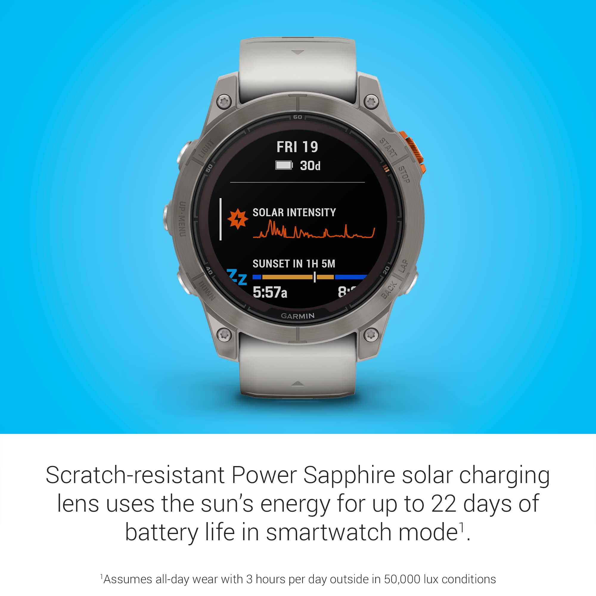 GARMIN Fēnix 7X Pro DUAL POWER 51mm Amazon.com: Garmin fēnix 7 Pro - Solar Edition (No Wi-Fi