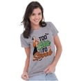 thumbnail image 4 of Popeye Olive Oyl Too Cute Halloween Women's Graphic T Shirt Tees Brisco Brands S, 4 of 5