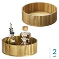 thumbnail image 5 of iDesign Acacia Turntable 10.5 x 3, Set of 2, 5 of 5
