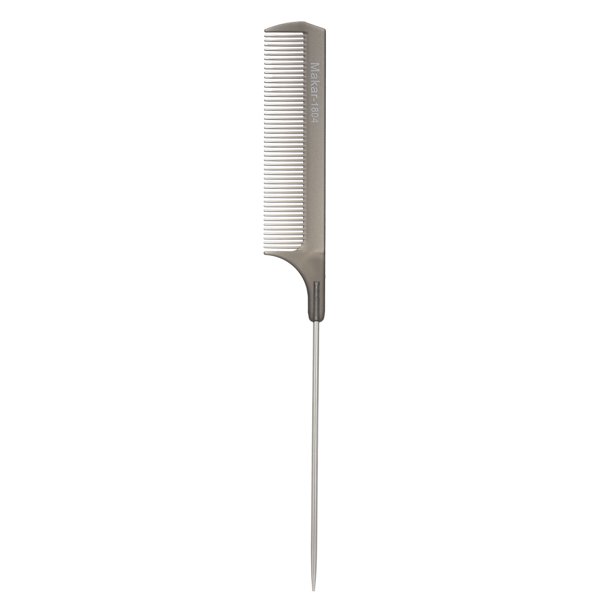 Rat Tail Comb Black Fine Tooth Metal Pin Hairdressing Hair Style Brush Adding Detangling Brush Walmart Com