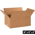 thumbnail image 2 of Box Partners Double Wall Bxs,18x12x8,Kraft,15/BDL - BXP HD18128DW, 2 of 2