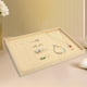 thumbnail image 3 of Caja Organizadora de Joyería Hugo Apilable de Arpillera con Soporte para Exhibición de 100 Anillos, 3 of 7