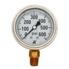 Zenport Industries LPG600 0 - 600 PSI Low Pressure Gauge