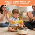 thumbnail image 2 of Farm Train Set for Toddlers - Train Toy for Kids, Includes 3 Farm Car: Whack Game Mole, Carrots Harvest, Woodpecker Car, Best Gifts for 3 4 5 6 7+ Years Old Boys Girls, 2 of 7