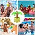 thumbnail image 2 of Inflatable Drink Cooler Large Capacity Ice Bucket in Coconut Tree Design Inflatable Cooler for Indoor Outdoor Summer, 2 of 7