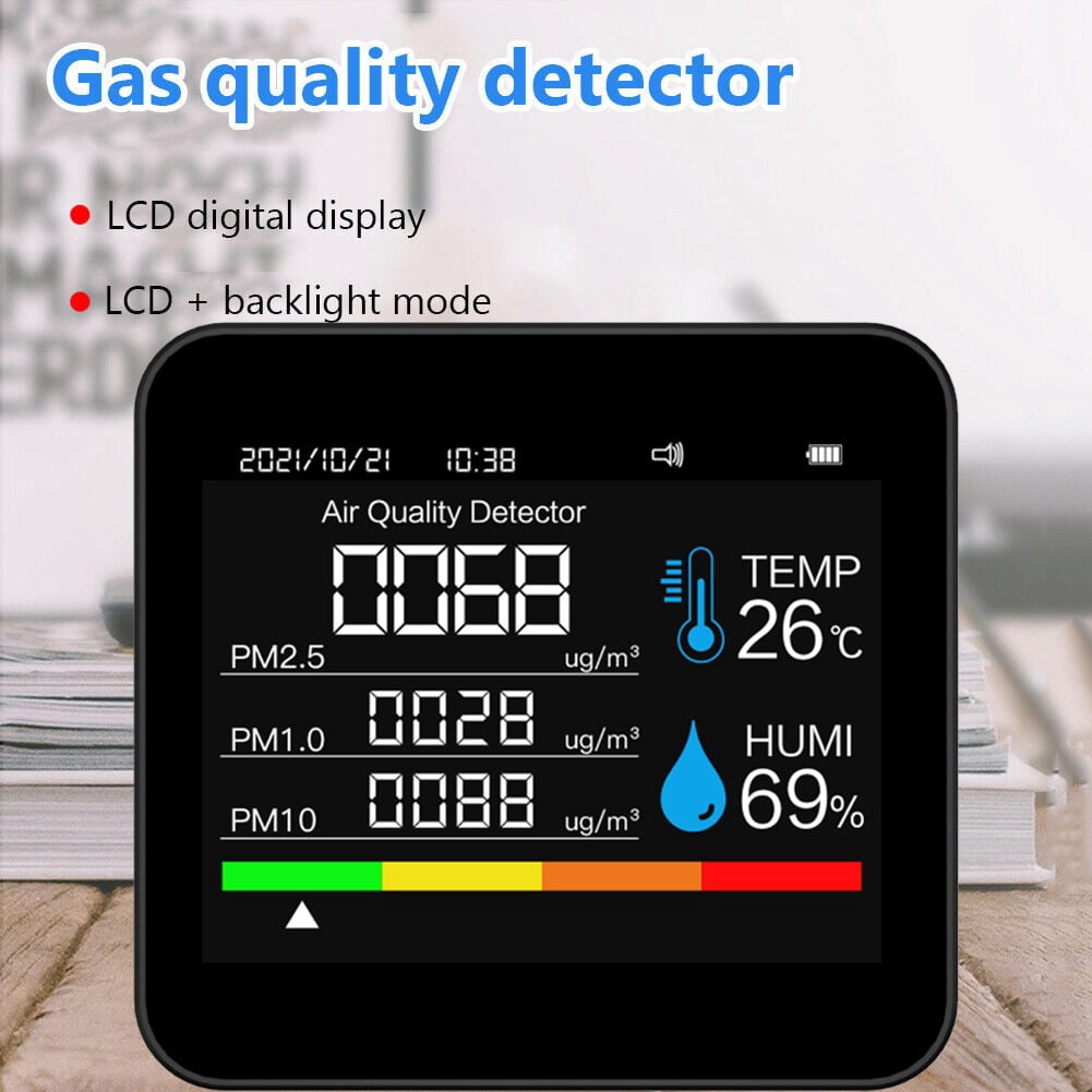 High Performance Air Quality Tester for Real Time Monitoring of Air Conditions