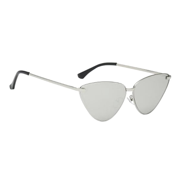 Gafas Hombre Mujher Accesorios de moda para niñas en estilo clásico lente plata marco plata Sunnimix Las gafas de sol de las mujeres de la moda