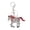 D, variant on Year of Horse Keychain 2026 Horse Year Pendant Metal Carving Good Luck Charm Key Chain Bags Backpacks Decoration