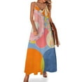 thumbnail image 1 of grupo iv - hilma af klint design Vestido sin mangas Vestido largo Vestido de noche Vestido de verano para mujer 2024, 1 of 7