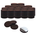 thumbnail image 1 of Unique Bargains Felt Furniture Feet Pads Round 3/4' Dia Self Adhesive Floor Protector 100pcs, 1 of 7