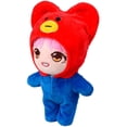 thumbnail image 2 of Kpop Bts Merchandise Figura de peluche de juguete-20 cm Pequeño Bts Merch Marionetas de peluche Personaje de juguete -bangtan Boys Almohada suave de felpa (tata), 2 of 3