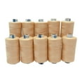 thumbnail image 1 of Brown Overlocking Spool Hand Machine Polyester Tube Serger 800 Meter Thread, 1 of 6