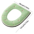 thumbnail image 6 of XiYing Thickened Toilet Seat Cover, 1-Pack, Easy Installation No Tools, Seasonal Home Decor, Soft Cushioning for Bathroom Use, 6 of 6