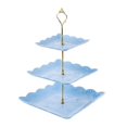 thumbnail image 2 of Kmbangi Creative Three Layers Cake Stand Party Wedding Snack Cupcake Plate, 2 of 9