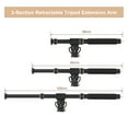 thumbnail image 2 of Andoer Universal Tripod Extension Arm Aluminum Alloy Detachable Extender Horizontal, 2 of 7